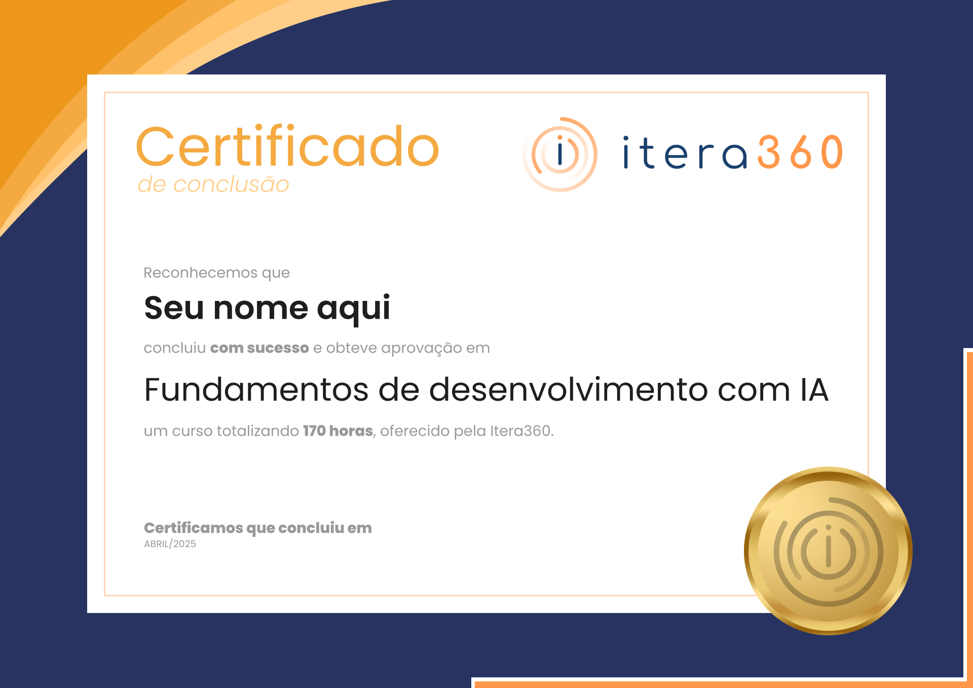 Certificado Itera360